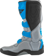 Fly Racing FR5 Offroad Boots for Men’s US 13 (Grey/Blue)