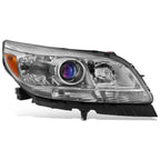 Chrome/Amber Projector Headlight for Chevrolet Malibu (2013–2015) - Right