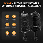 Set of 4 Quick Complete Strut Assembly for Toyota Camry (2012–2014)