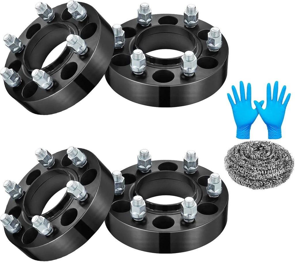 Set of 4 Hubcentric Wheel Spacers 6x135 14x2 for Ford Expedition (2003–2004)