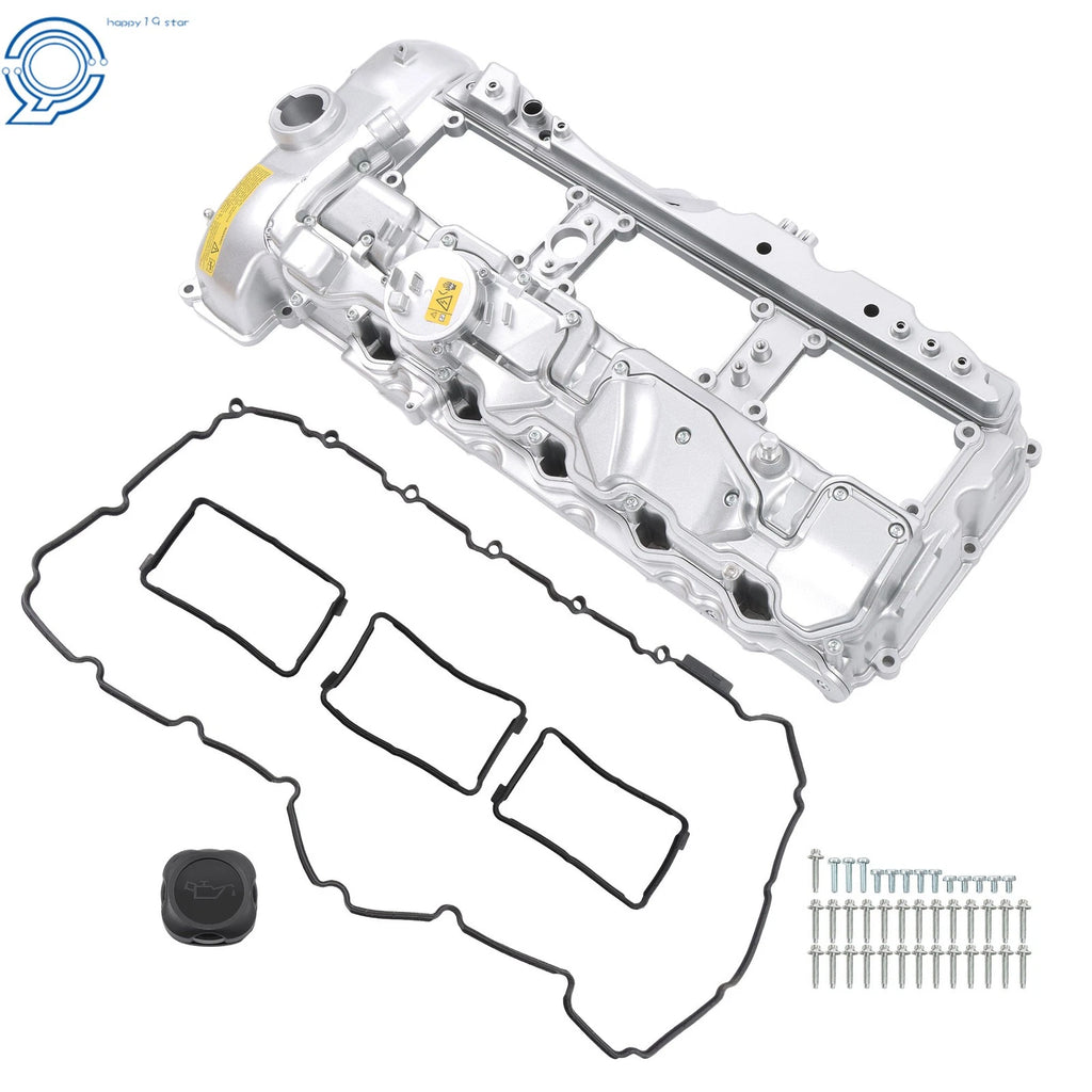Valve Cover with Gasket & Cap for BMW 135i 335i 535i 640i 740i X3 X5 (N55)