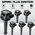 6X Ignition Coils for Volvo S60 S70 S80 C70 XC70 V70 T5 (1999–2009) 30713416 UF341
