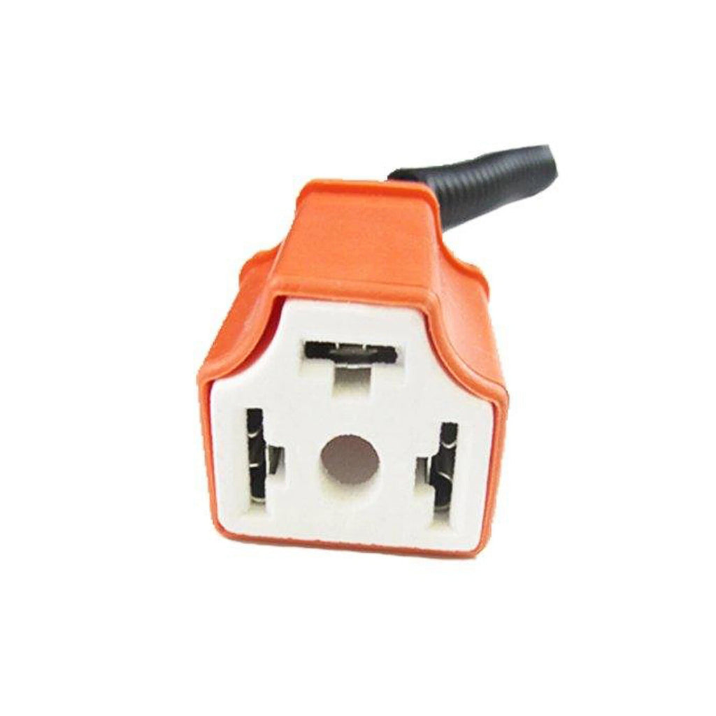 Female Ceramic Headlight Cable Wire Connector for 9003 HB2 (-)