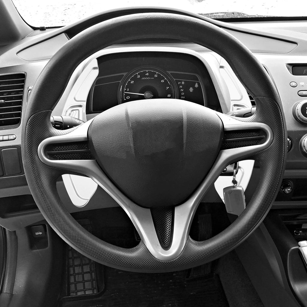 Steering Wheel Paddle Shifter Extend Cover for Honda Civic (2009–2011) 731618791379