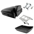 Chopped Trunk Backrest Mount Rack for Harley Electra Glide (2014–2026)