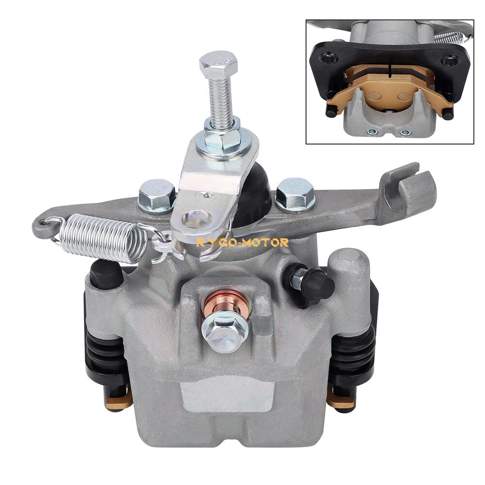 Rear Right Brake Caliper with Pads for Kawasaki KAF820 1000 Mule Pro (2015–2023)