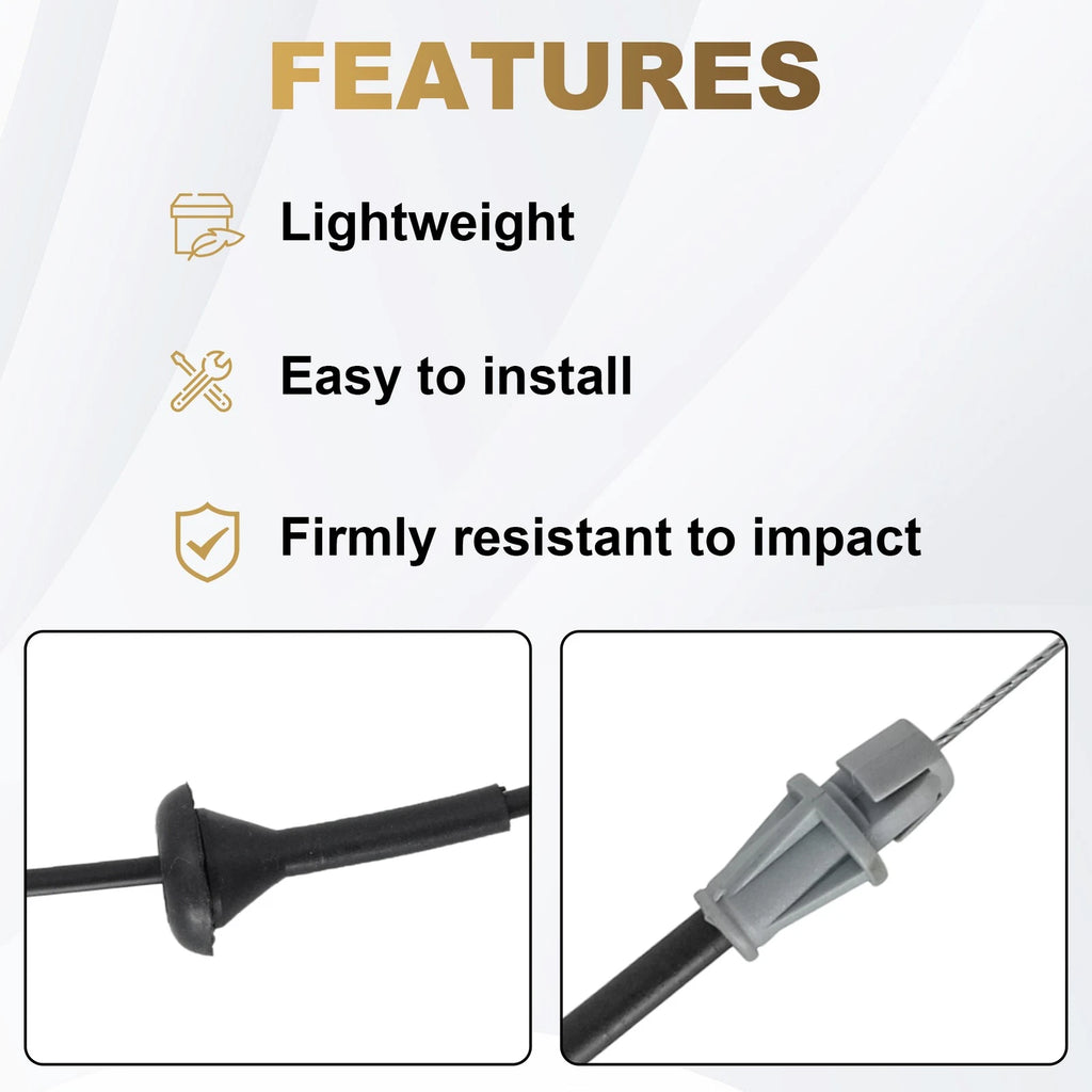 Hood Release Cable for Ford F150 Lincoln Mark LT (2004–2008)