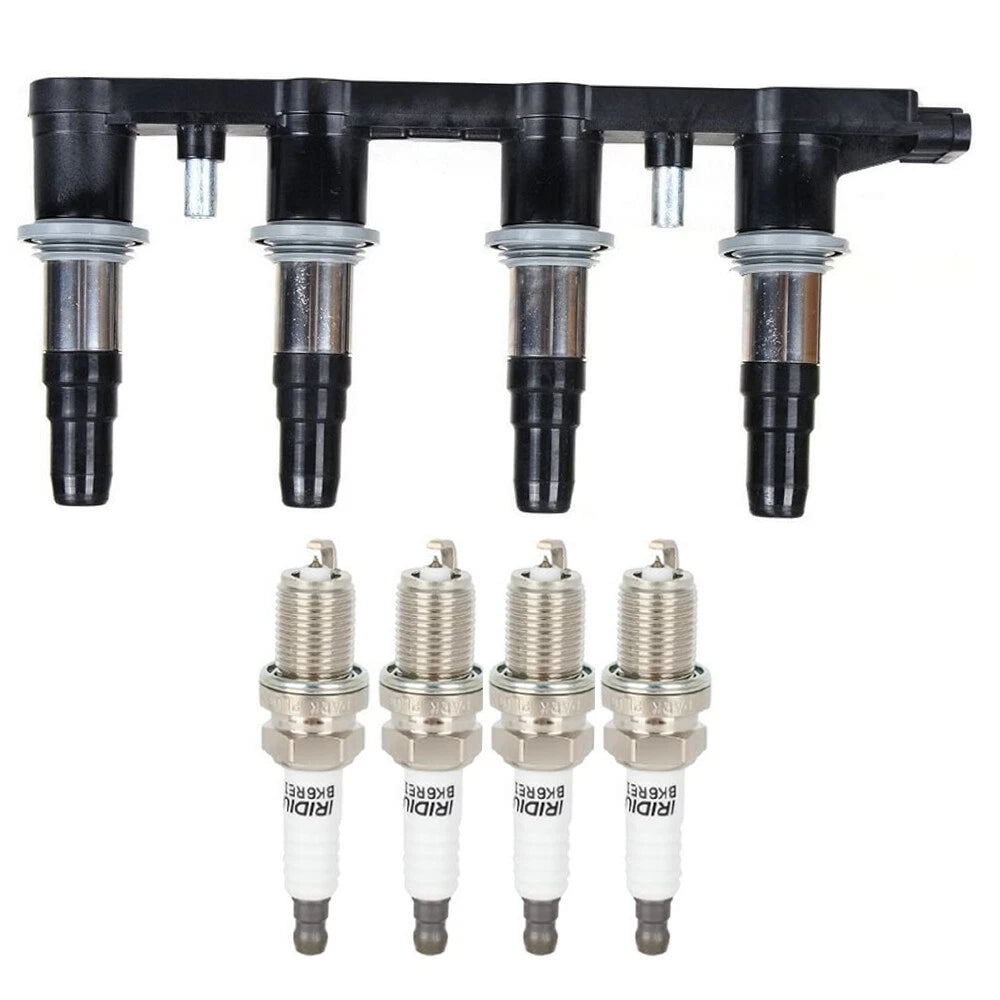 Ignition Coils + 4X Spark Plugs for Chevrolet Sonic (2012–2018) 55561655