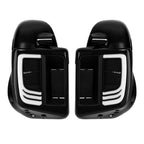 Lower Vented Fairing Speaker Box Pod & Signal Light for Harley Touring (2014–2024)