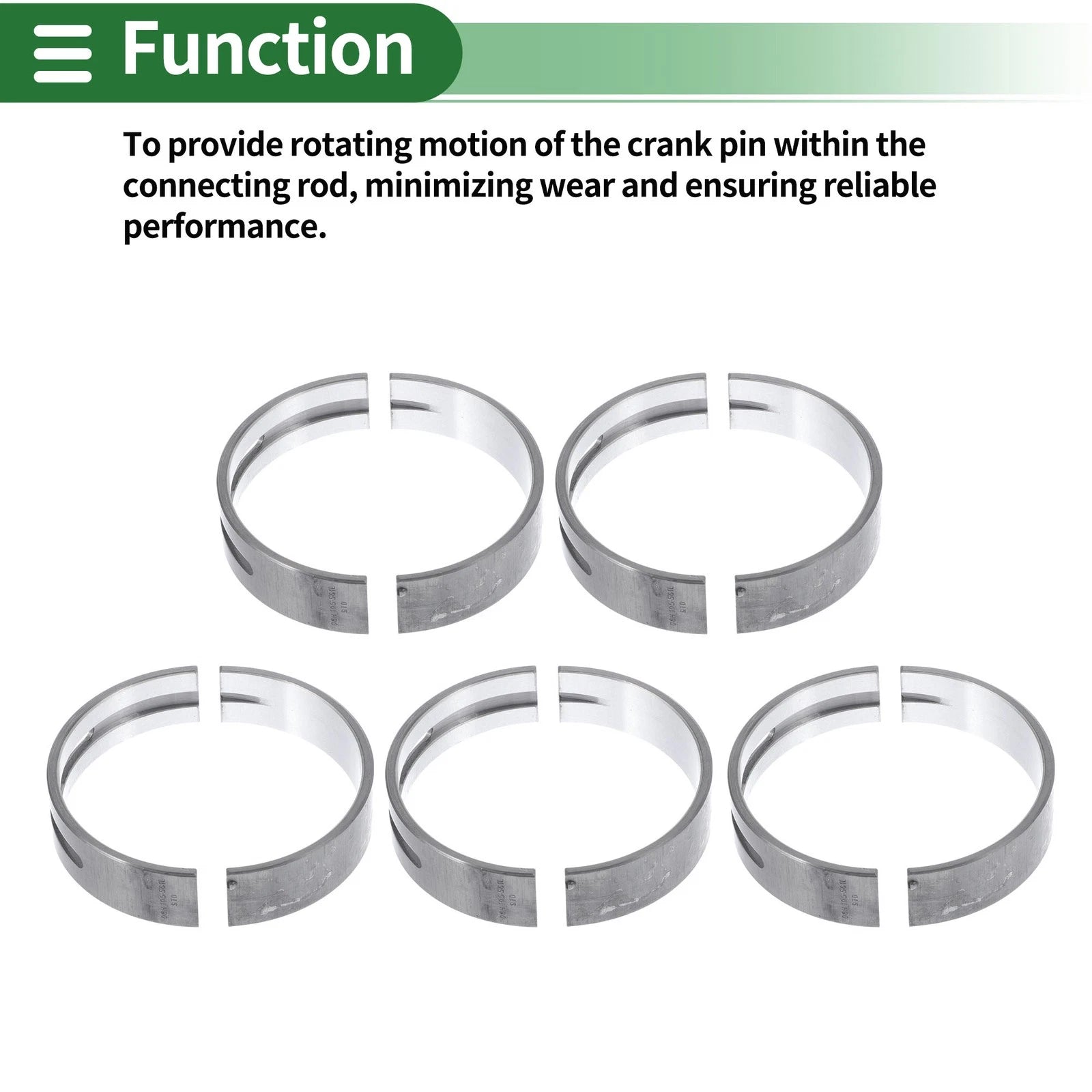 Main Bearing Set No.06H105561L for Audi A3 (2008–2013)