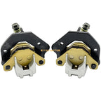 Front Left Right Brake Calipers & Pads for Kawasaki Bayou 300 (1988–2004)