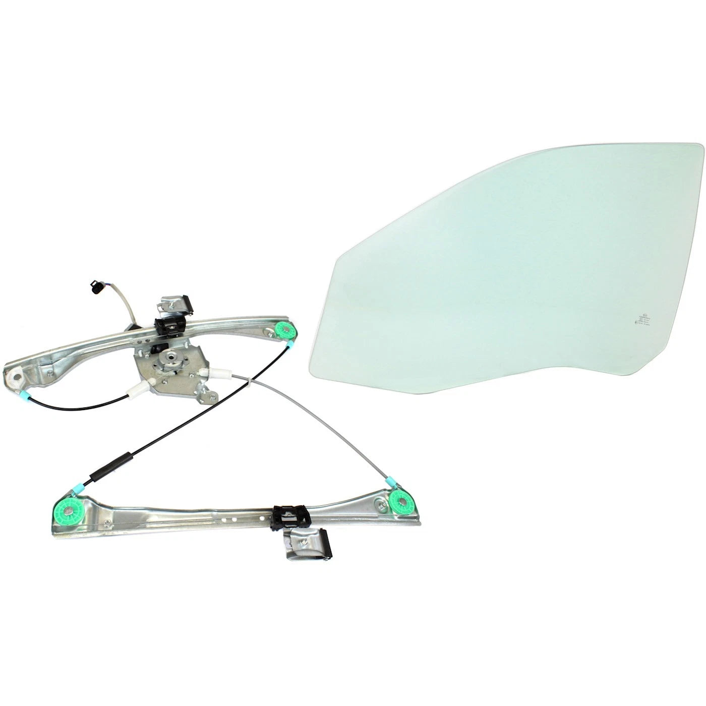 Door Glass Kit for Chevrolet Malibu (2004–2008) Front Driver Side