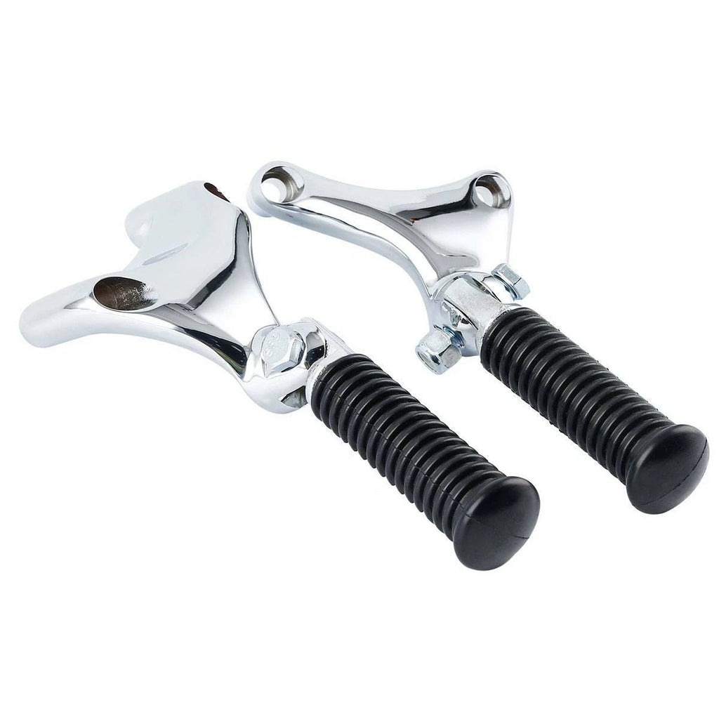 Chrome Rear Footpeg Peg Mount for Harley Sportster 883 1200 (2004–2013)