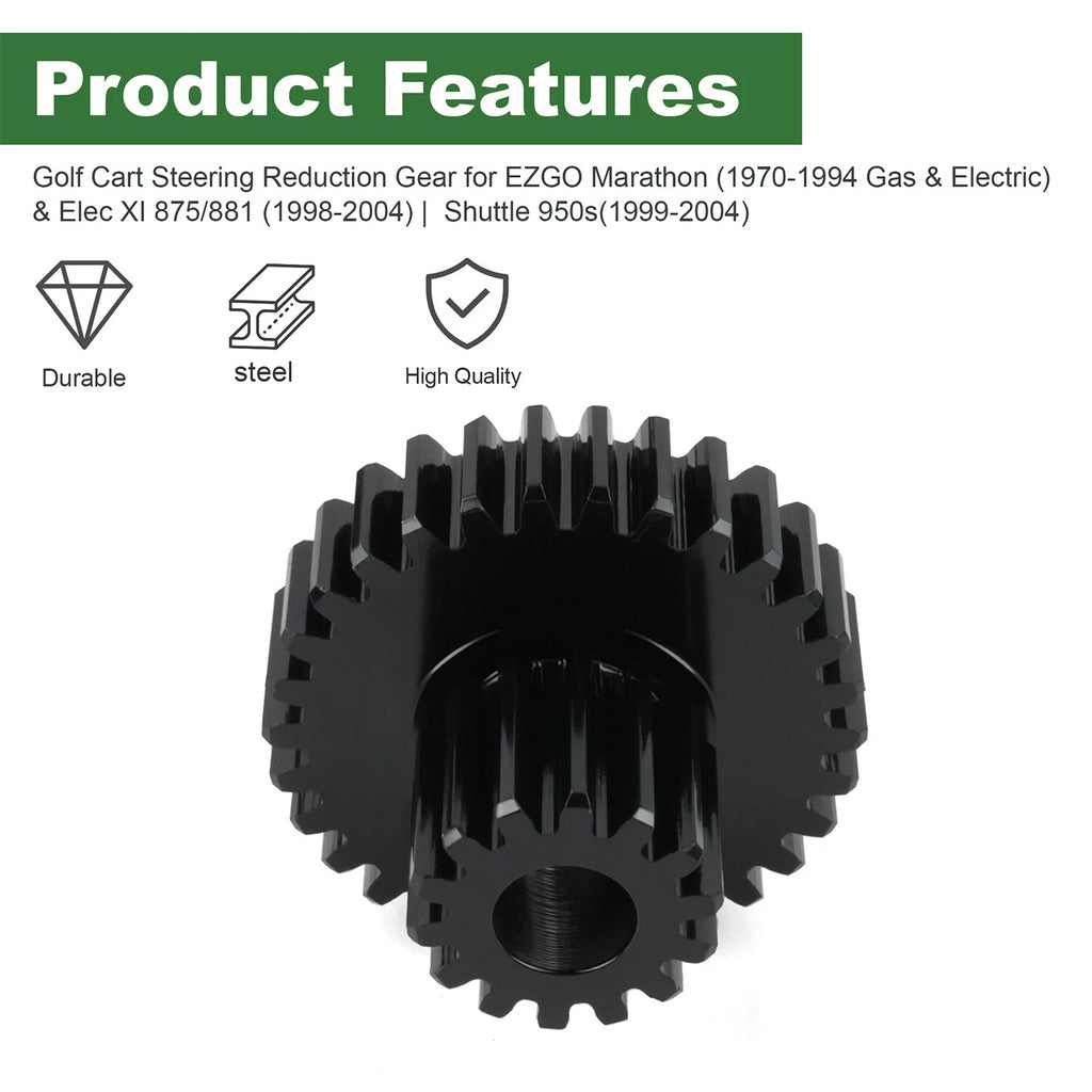 Steering Reduction Gear for EZGO Marathon Gas 875, Elec XI 875/881, Shuttle 950s