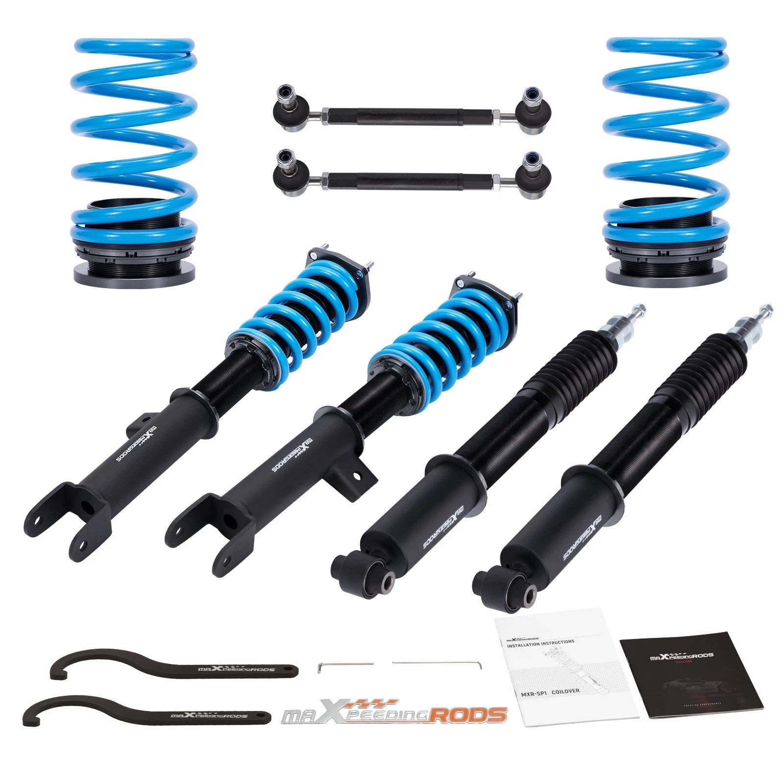 MaXpeedingrods T6 Coilovers 24 Way Damper Struts for Tesla Model Y (2020–2025)