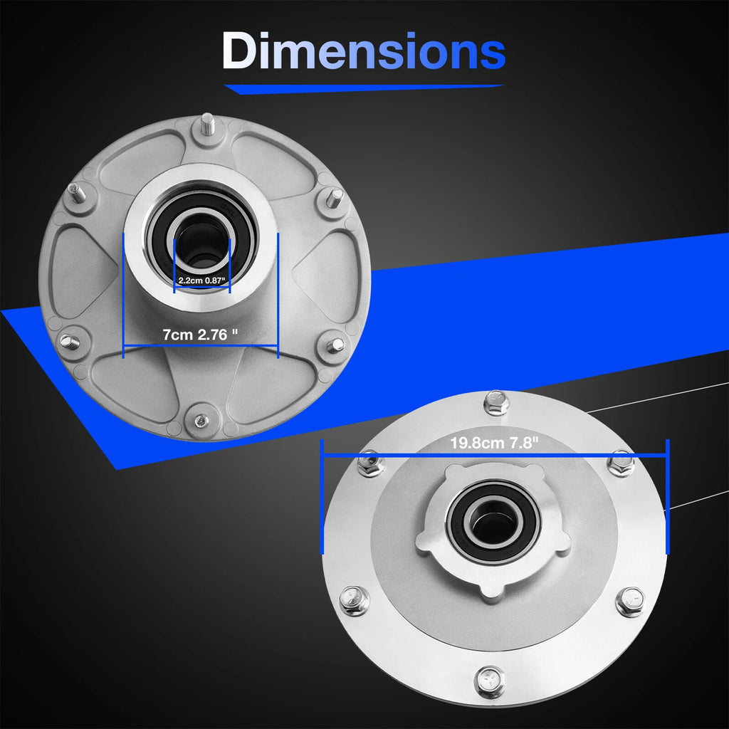 Deck Blade Spindle Assembly for Toro Z-Master ZTR (117-1250, 120-5477)