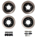Disc Brake Pad Kit & Rotor for Lexus LX570, Toyota Tundra (2007–2021)