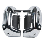 Chrome Lower Vented Fairings Engine Guard Bar for Harley Street Glide (2009–2013)