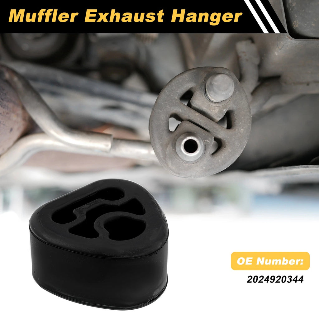 Muffler Exhaust Hanger for Mercedes-Benz SLK230 (2002–2003) 2024920344 Rubber