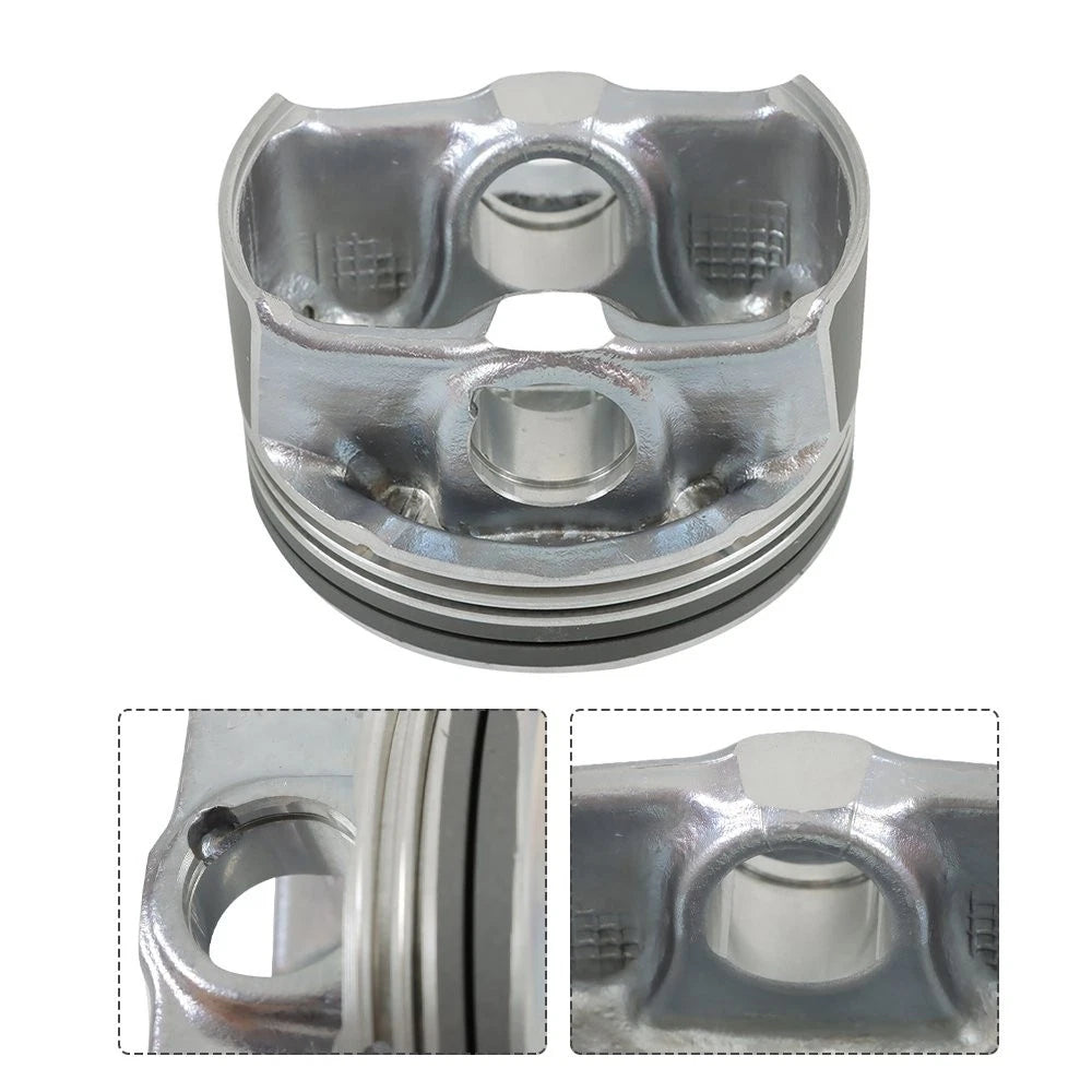 Engine Piston Kit & Connecting Rod & Crankshaft Main Bearing for Hyundai Kia