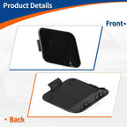 Tow Hook Cover for BMW 114i (2012–2014) No. 51118053828 Black Sapphire