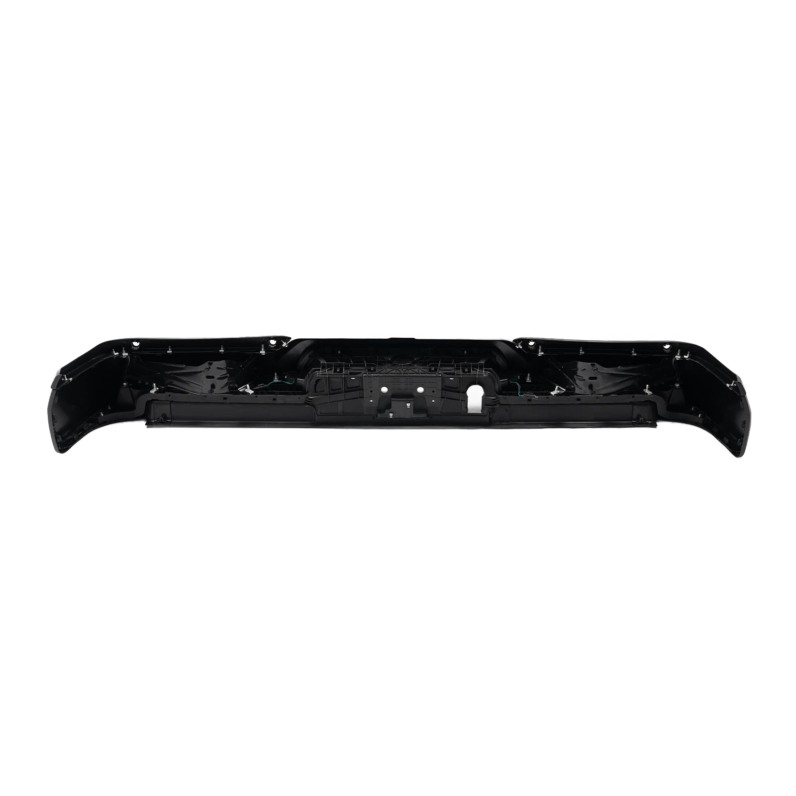 Rear Step Bumper for RAM 1500 (2019–2024) with Single Exhaust, Sensor Holes