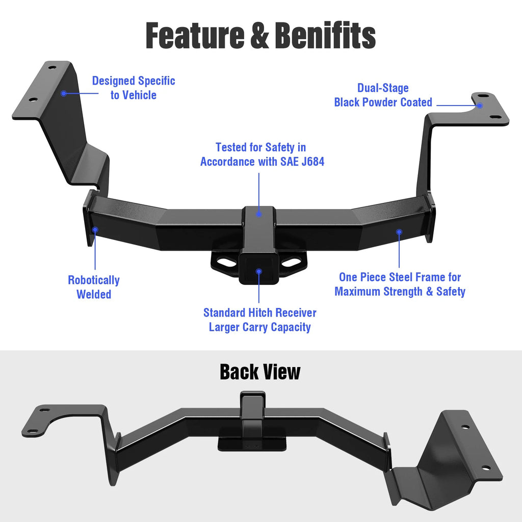 2 Inch Trailer Towing Hitch for Honda CR-V (2007-2011)