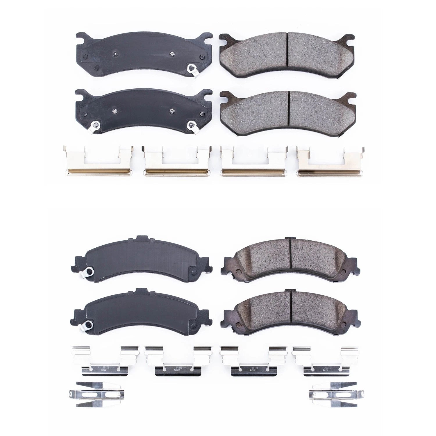 PowerStop Z17 Low-Dust Ceramic Disc Brake Pads Kit for Tahoe Yukon (2007–2014)