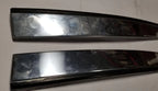 Set of 2 Exterior Door Trim Chrome Plates for Lincoln Mark VII (1984–1992)
