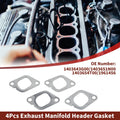 Set of 4 Exhaust Manifold Header Gaskets for Ford Maverick (1993–1996) No. 1403643G00
