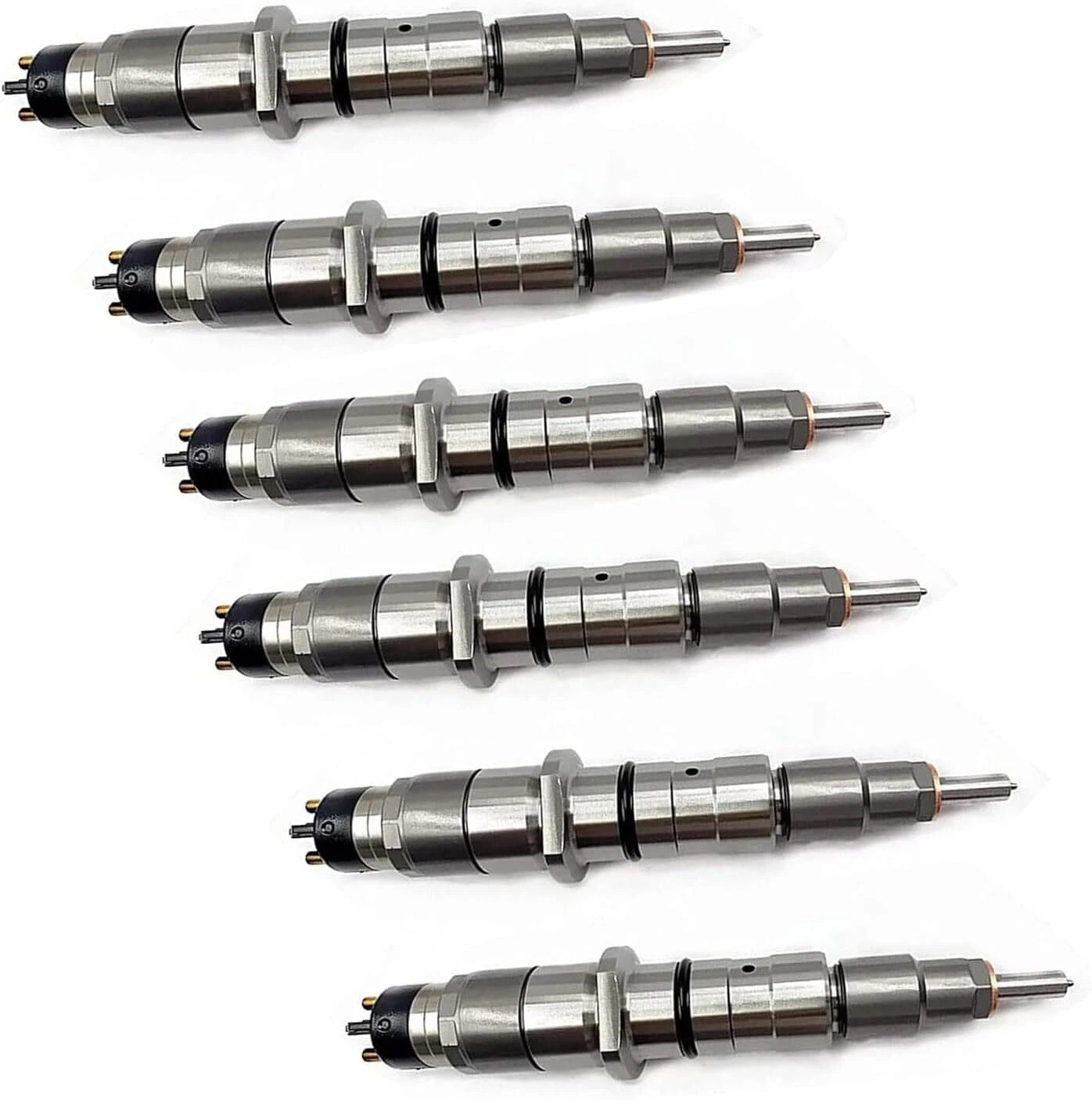 6X Fuel Injectors 4993482 for Cummins QSL8.9 (2003–2013)