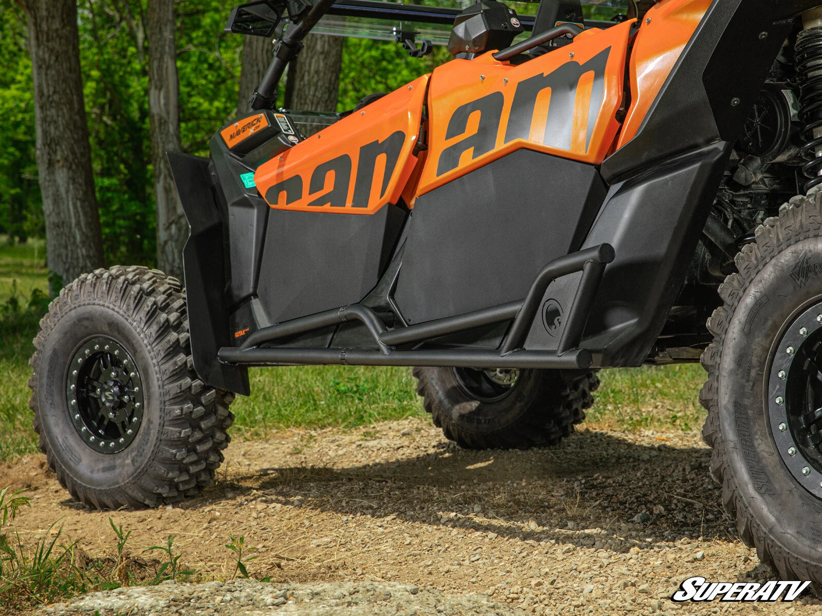 Nerf Bars for Can-Am Maverick X3 MAX (2017–2023) - Black