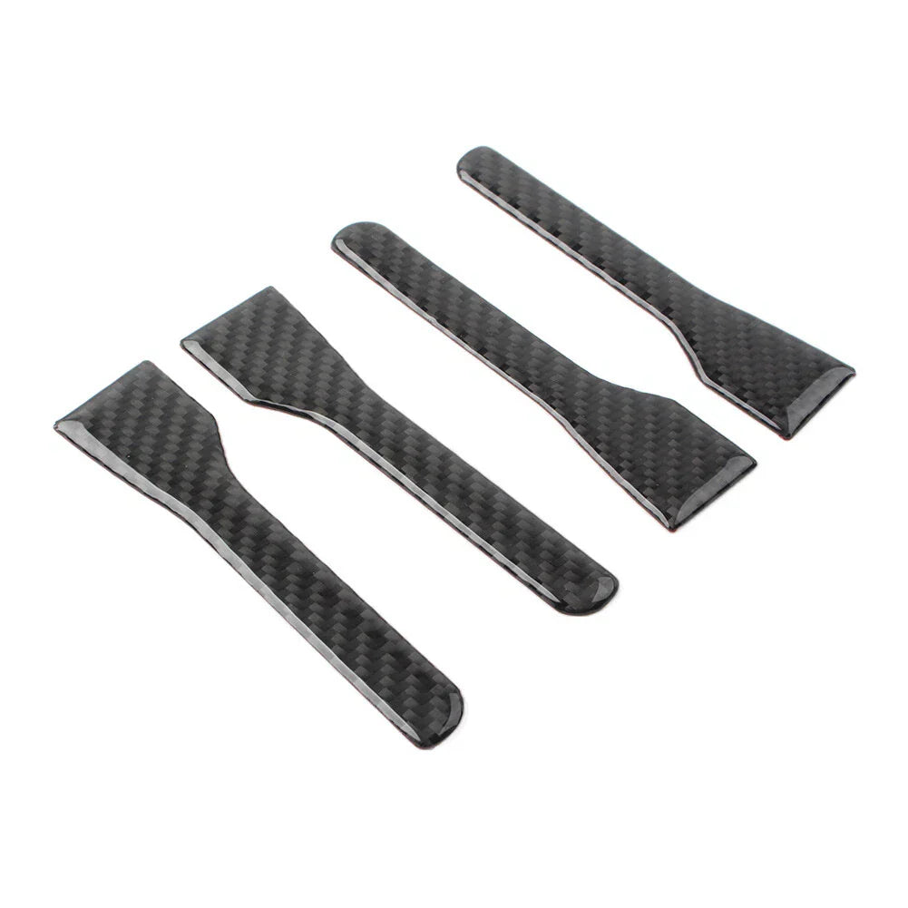 4 x Black Inner Door Handle Cover Trim for Jeep Wrangler (2011-2017)