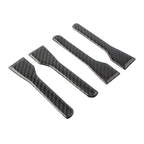 4 x Black Inner Door Handle Cover Trim for Jeep Wrangler (2011-2017)