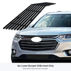 Stainless Steel Black Billet Grille Insert for Chevy Traverse (2018-2021)