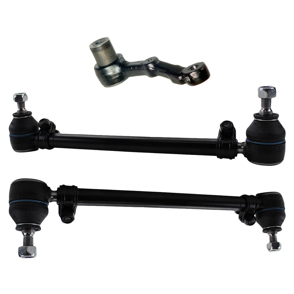 3X Steering Tie Rods & Idler Arm Kit for BMW E24 E28 E31 E32 E34