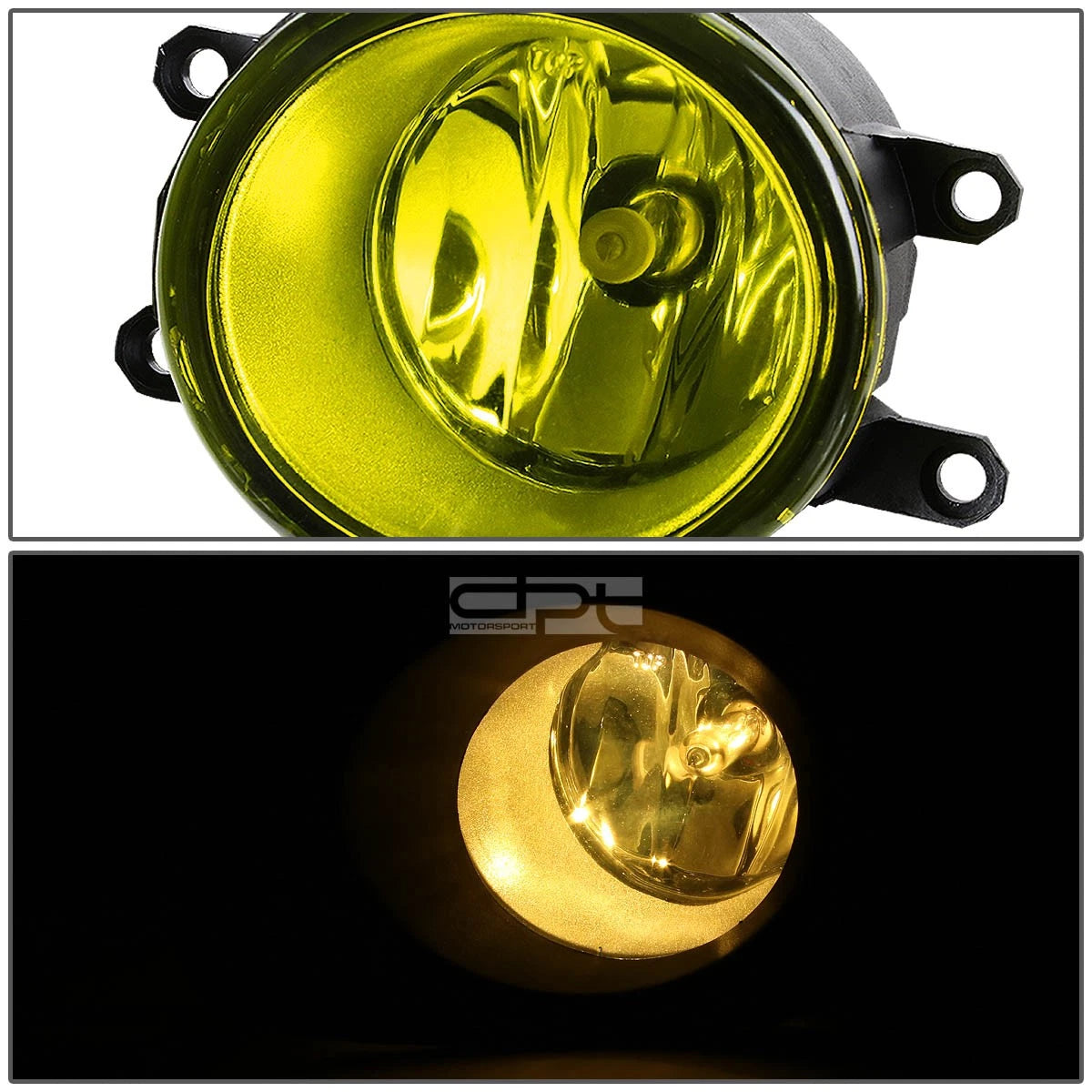 Fog Lights with Bezel & Switch for Toyota Corolla (2011–2013) - Amber Lens