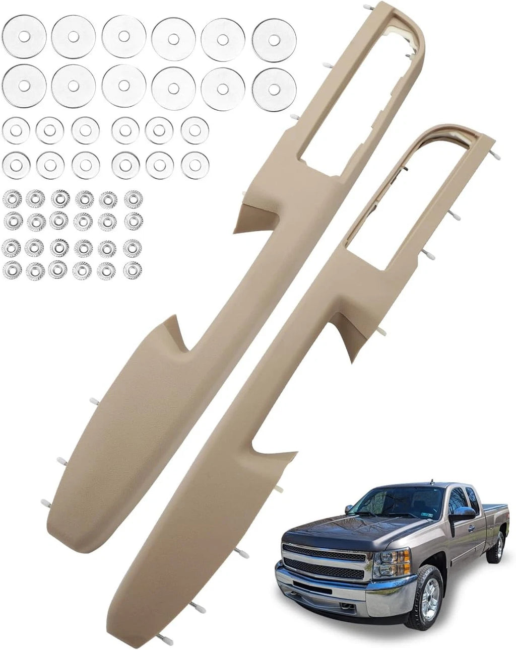 Armrest Repair Kit for Chevy Silverado GMC Sierra 1500 (2010–2014)