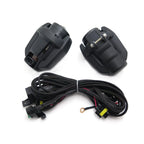 1 Pair Headlight Fog Light for BMW K1600 R1200GS ADV (2010–2023)