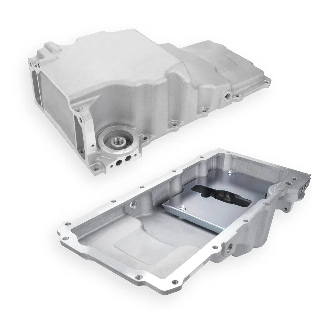 Aluminum Rear Sump Oil Pan for Chevy 4.8L 5.3L 6.0L 6.2L