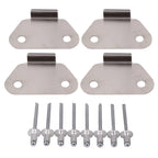 4X Saddlebags Lids Wear Strike Plate for Harley Touring Road Glide (1993–2013)