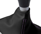 Leather Shift Boot Cover for Toyota Celica (2000–2005) - Purple Stitch