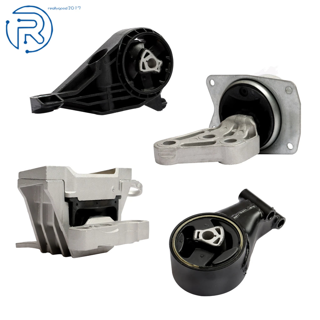 Set of 4 Engine & Transmission Mounts for Buick LaCrosse, Cadillac XTS, Chevy Impala 