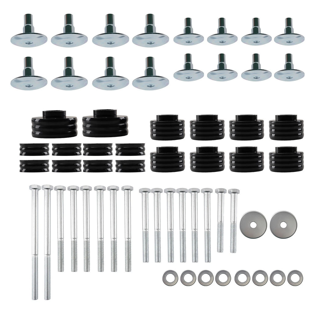Body Cab Bushings Mount Kit for Ford F-250 F-350 Super Duty (1999–2007) KF04058BK