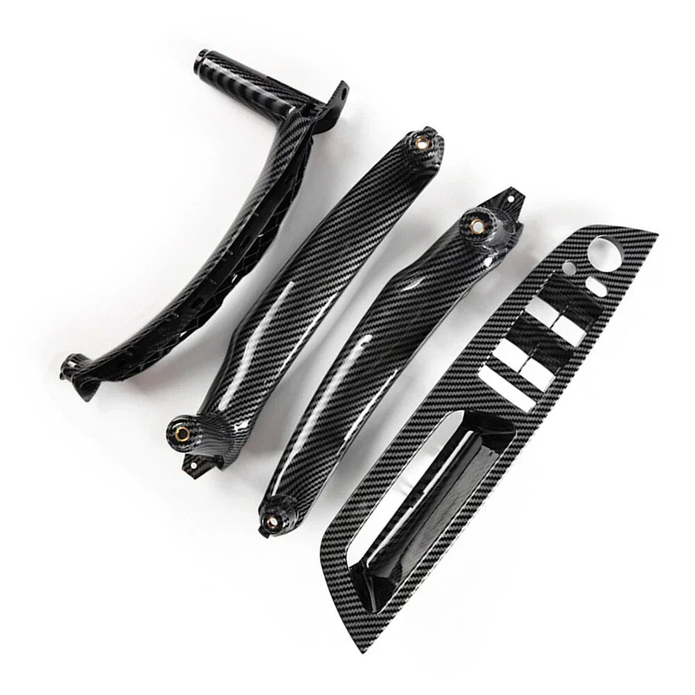 4pcs Window Switch Panel & Door Handle Kit for BMW X5 X6 E70 E71 (2007-2013)
