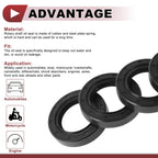 Set of 5 Rotary Shaft Oil Seals 34x52x10mm Nitrile Rubber 672668828663