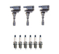 Set of 3 Ignition Coils & 6 Spark Plugs for Kia V6