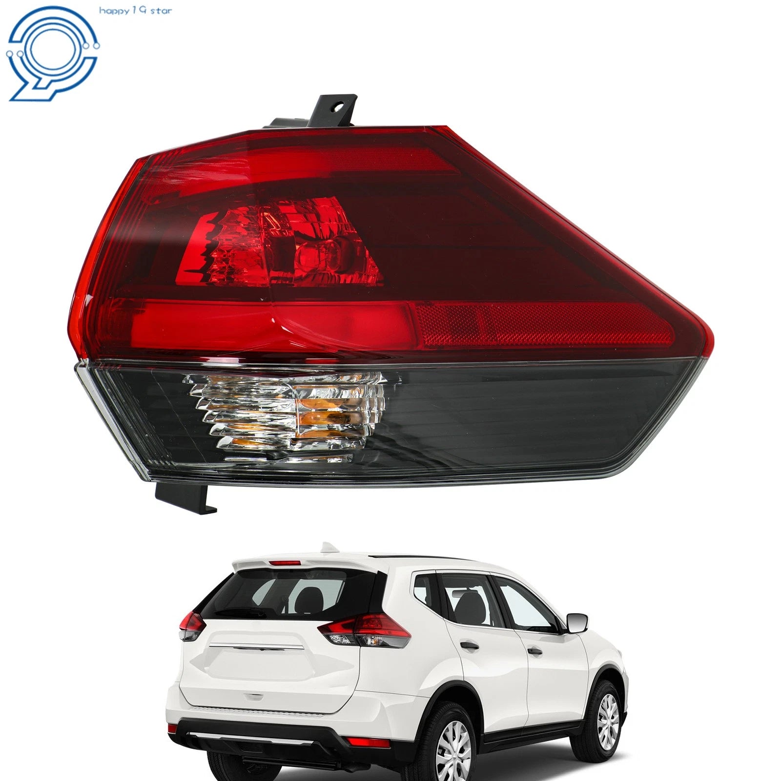 Passenger Right Side Outer Rear Tail Light for Nissan Rogue (2017-2019)