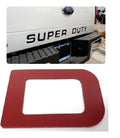 Tailgate Insert Set ABS Letters for Ford F250 Super Duty (2008–2016)