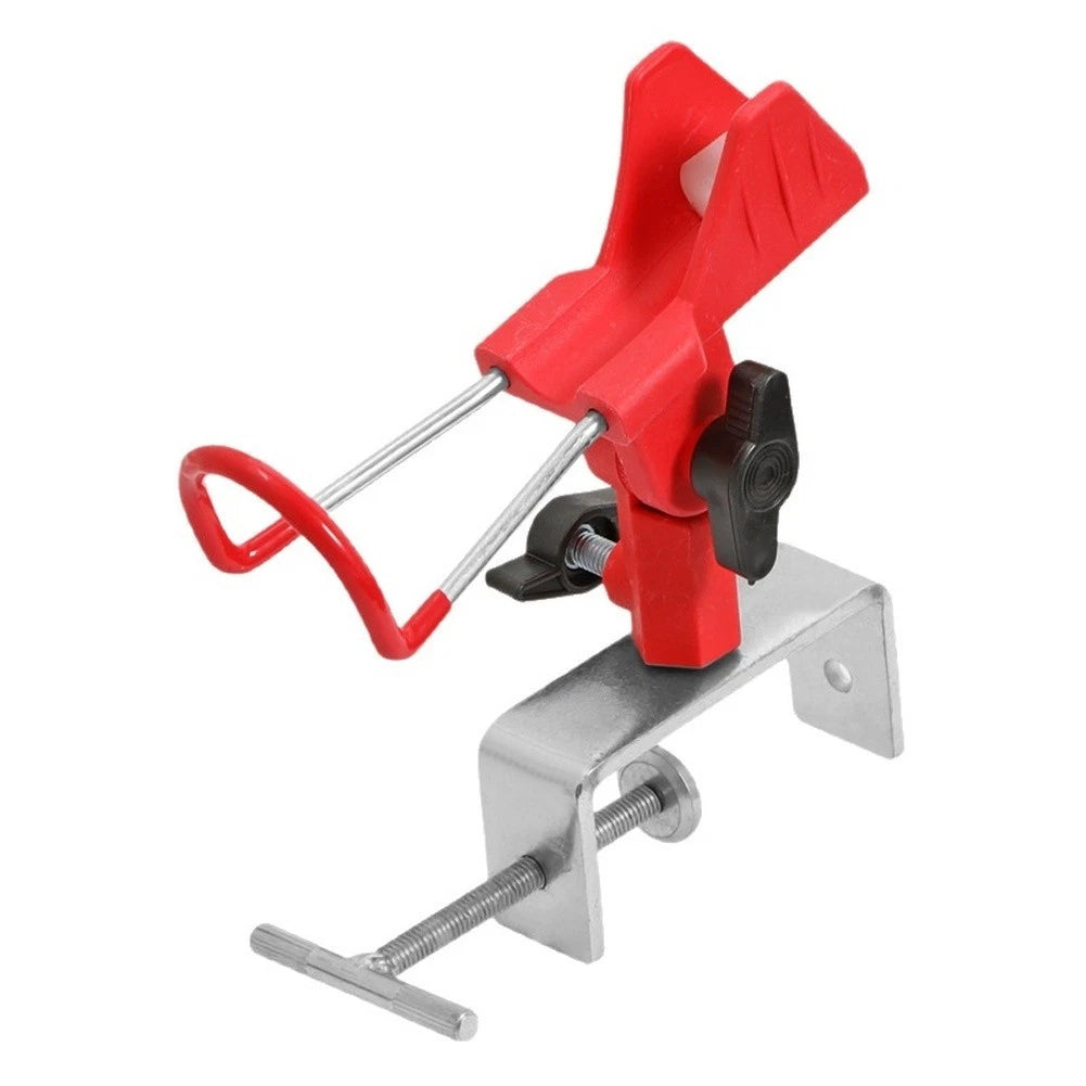 Adjustable Boat Rod Holder with Temperature Adjustment Screw